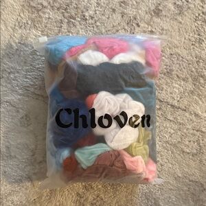 Bag of assorted scrunchies